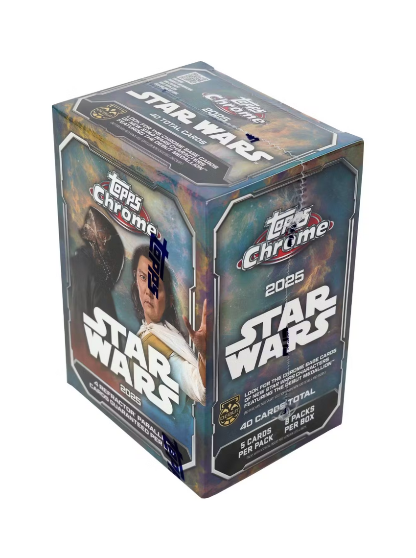 2025 Topps Star Wars Chrome 8-pack Blaster Box