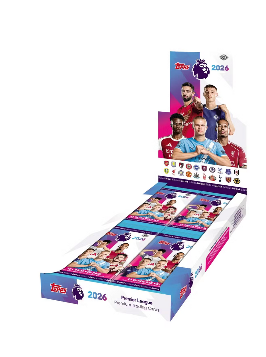 2025-26 Topps Premier League EPL Soccer Hobby Box