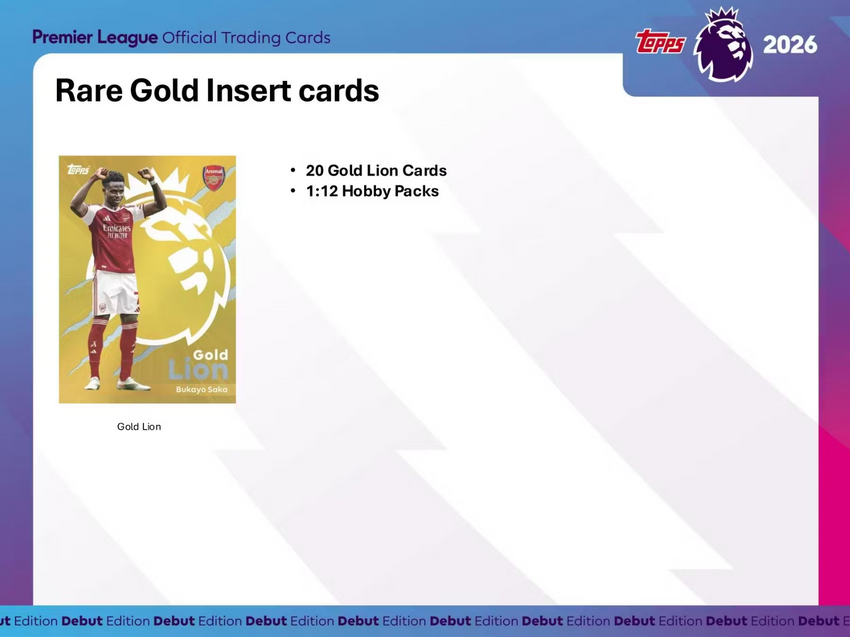 2025-26 Topps Premier League EPL Soccer Hobby Box
