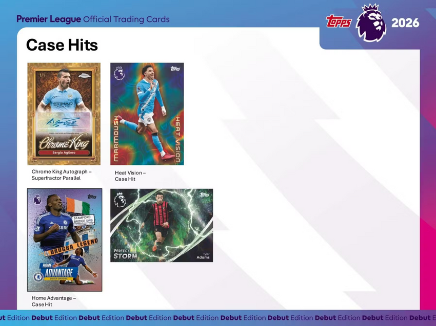 2025-26 Topps Premier League EPL Soccer Hobby Box