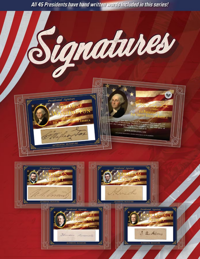 2025 POTUS A Word from the President Hobby Box