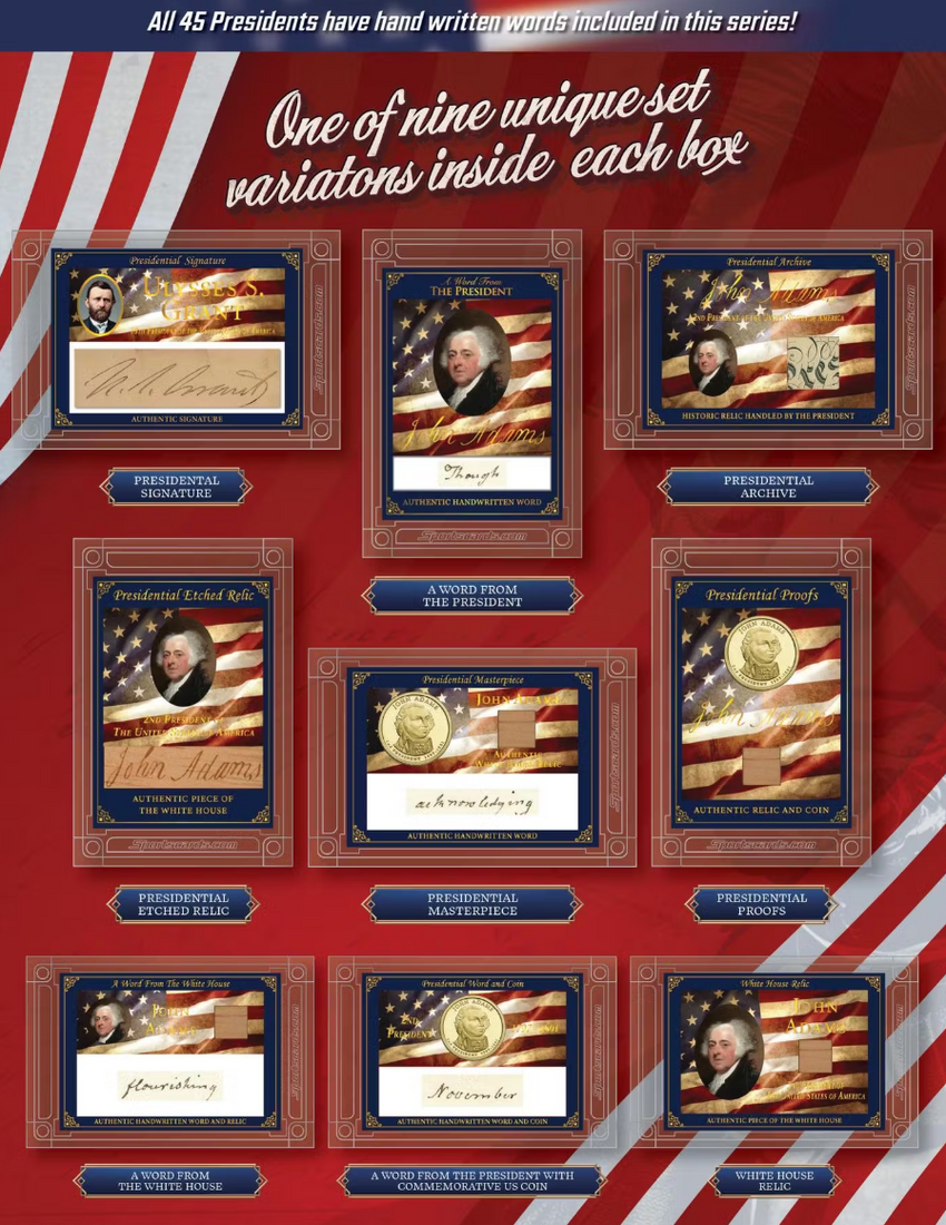 2025 POTUS A Word from the President Hobby Box