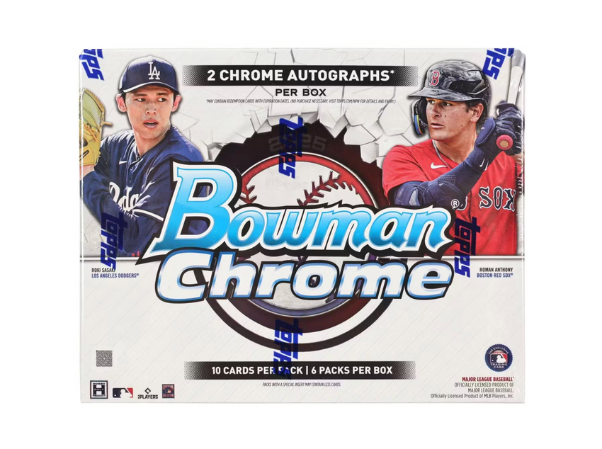 2025 Bowman Chrome Baseball Hobby Box