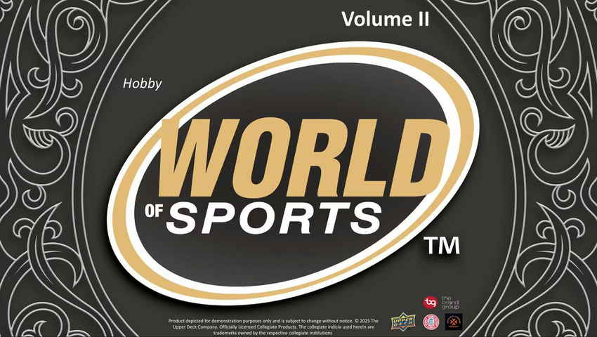 2025 Upper Deck World of Sports Volume 2 Multisport Hobby Box (Pre Order)