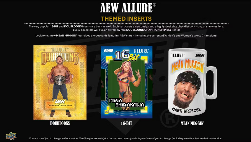2026 Upper Deck AEW Allure Wrestling Hobby Box (Pre Order)