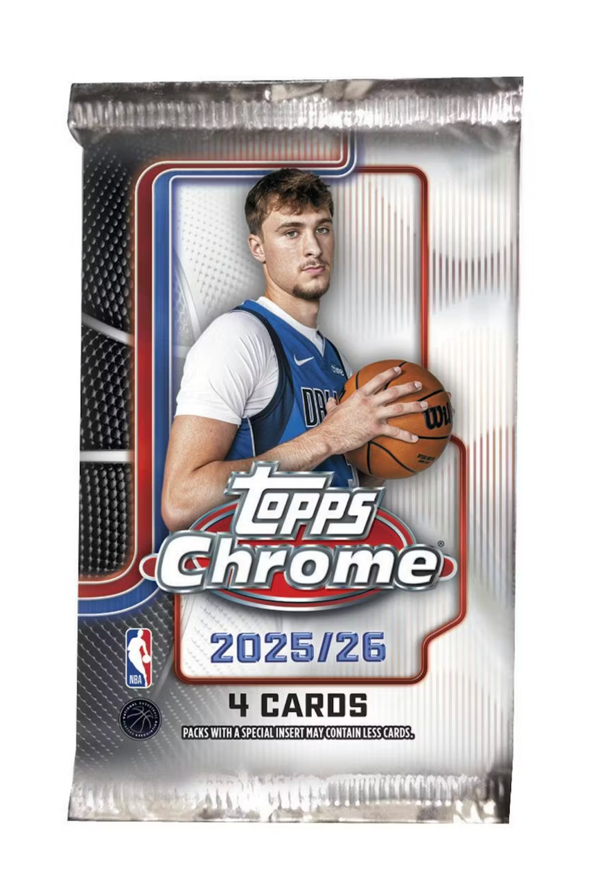 2025-26 Topps Chrome Basketball Hobby Pack
