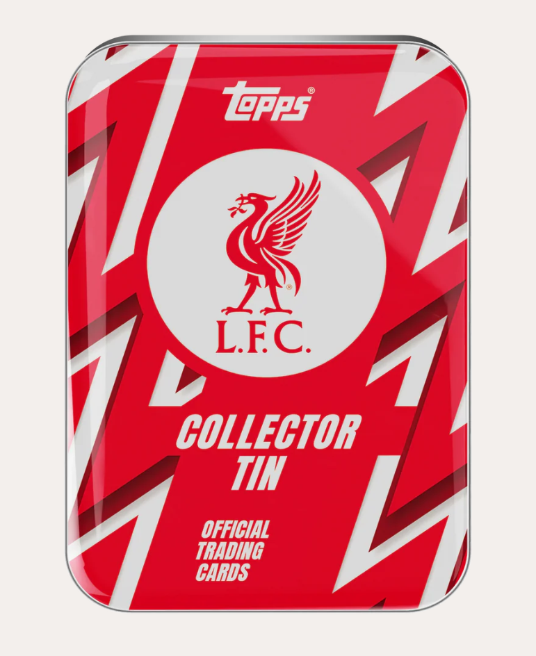 2025-26 Topps Liverpool Football Club Soccer Collector Tin
