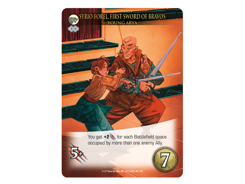 2025 Upper Deck Legendary Game of Thrones Deck Building Game
