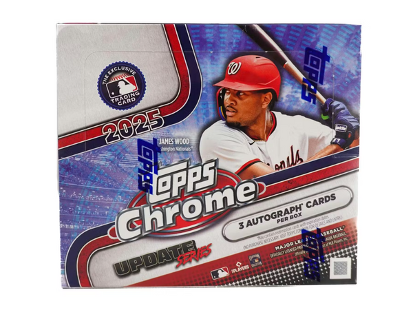2025 Topps Chrome Update Series Baseball Jumbo Box | Rookie Debut