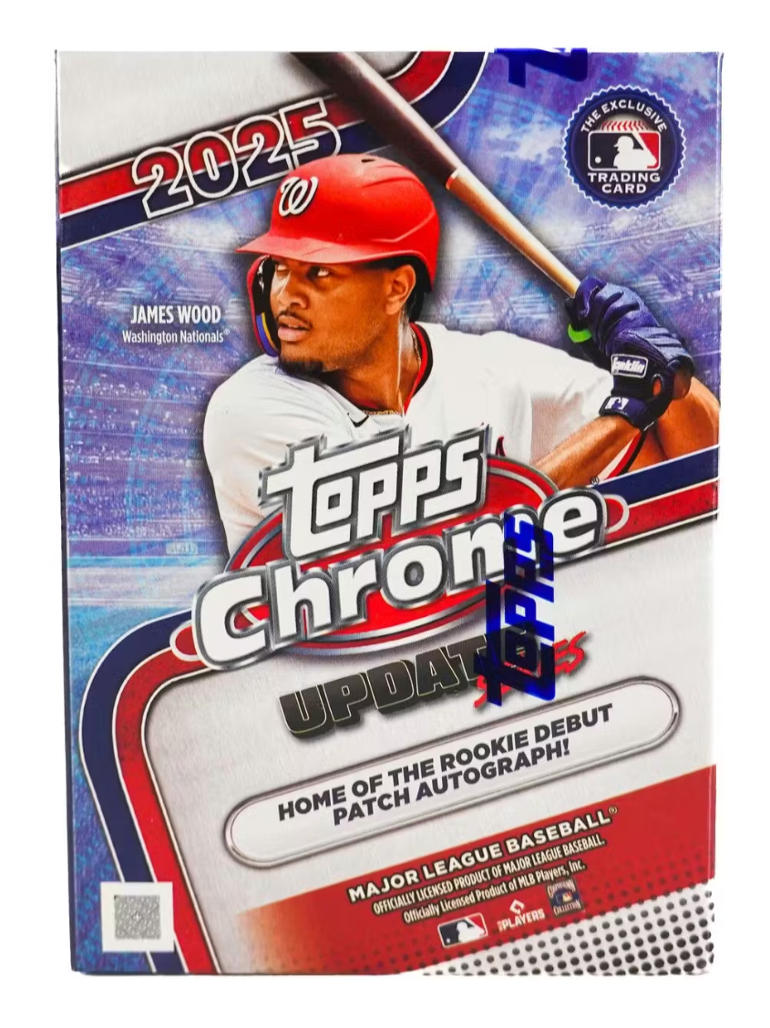 2025 Topps Chrome Update Series Baseball 7-Pack Blaster Box (Pre Order)
