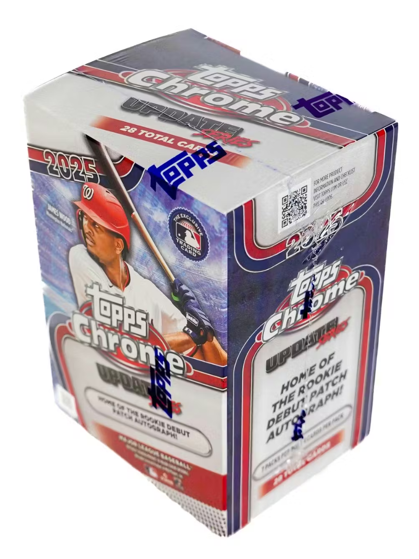 2025 Topps Chrome Update Series Baseball 7-Pack Blaster Box (Pre Order)