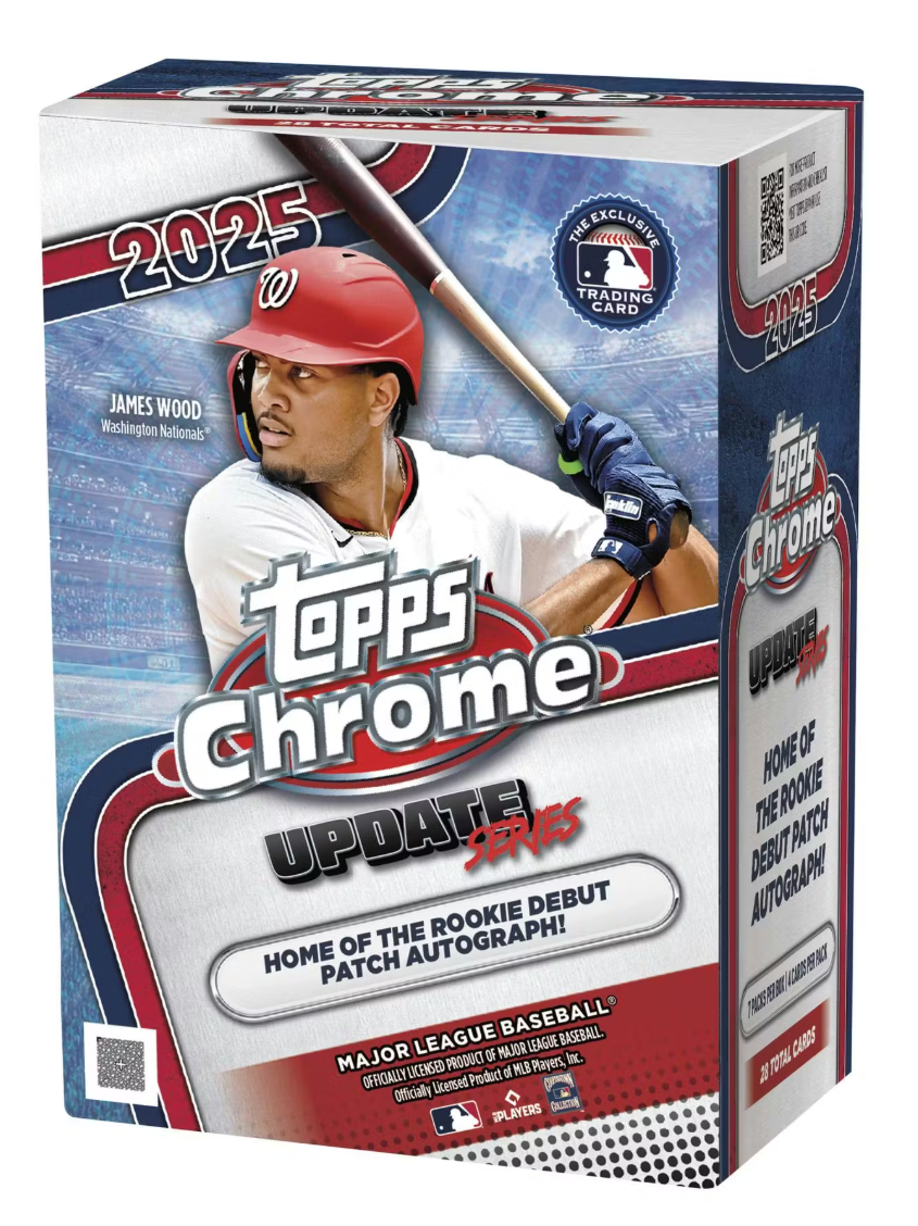 2025 Topps Chrome Update Series Baseball 7-Pack Blaster Box (Pre Order)