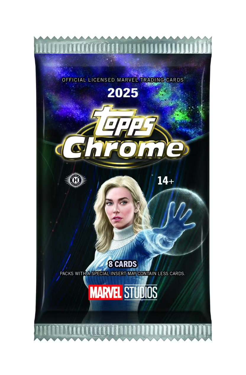 2024-25 Topps Marvel Studios Chrome Hobby Box (Pre Order)