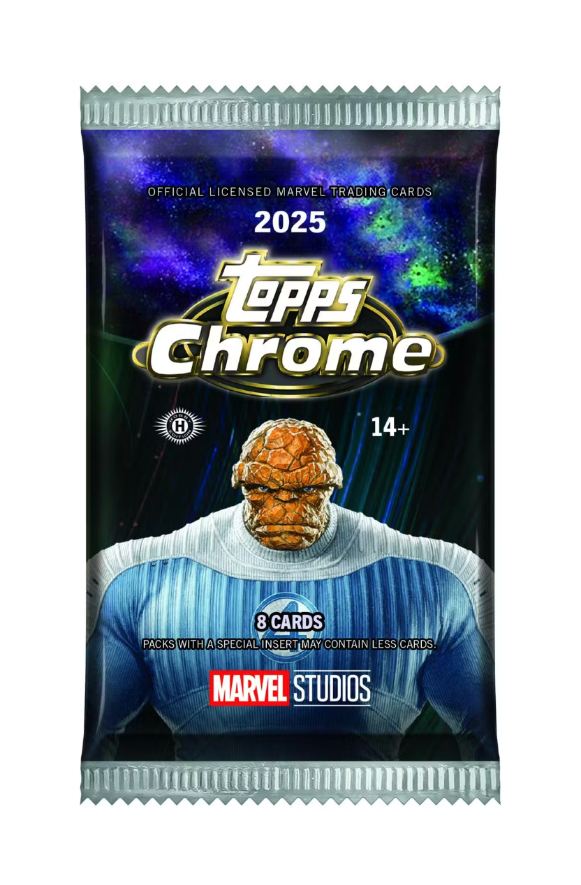 2024-25 Topps Marvel Studios Chrome Hobby Box (Pre Order)