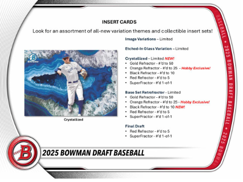 2025 Bowman Draft Baseball Hobby Pack