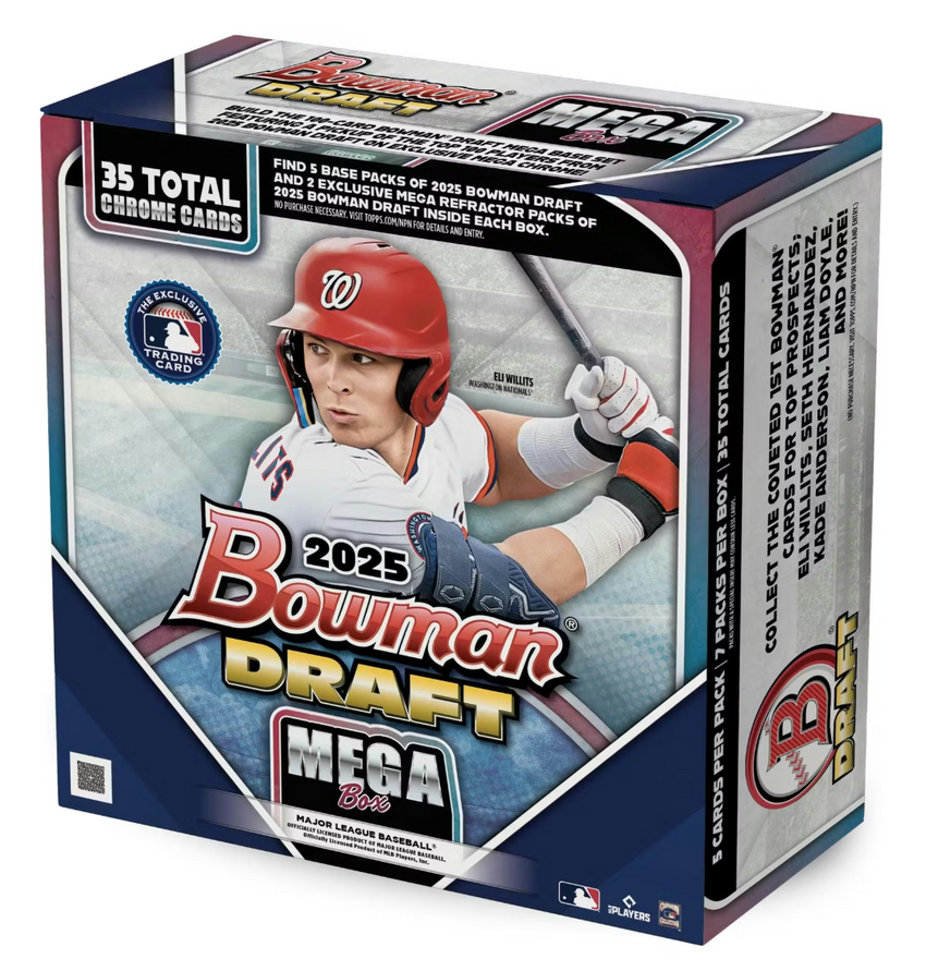 2025 Bowman Draft Baseball Mega Box