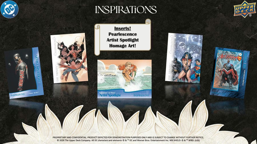 2025 Upper Deck Inspirations The World of DC Hobby Box (Pre Order)