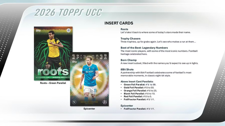 2025-26 Topps UEFA Club Competitions Soccer 7-Pack Blaster Box