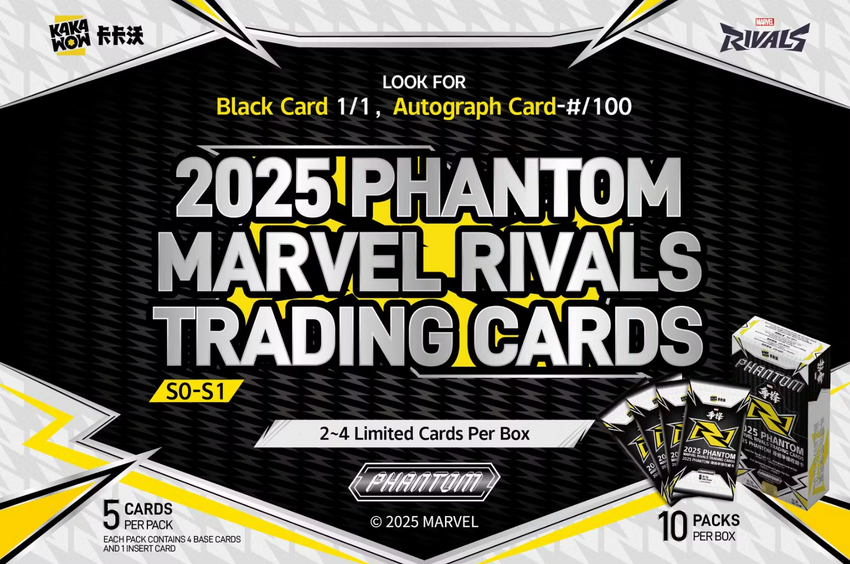 2025 Kakawow Marvel Rivals Phantom Hobby Box
