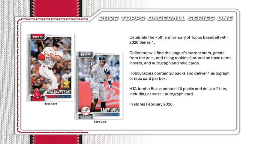 2026 Topps Series 1 Baseball 12 Box Case Opening - #31545・Team Based (Feb 19 4pm)