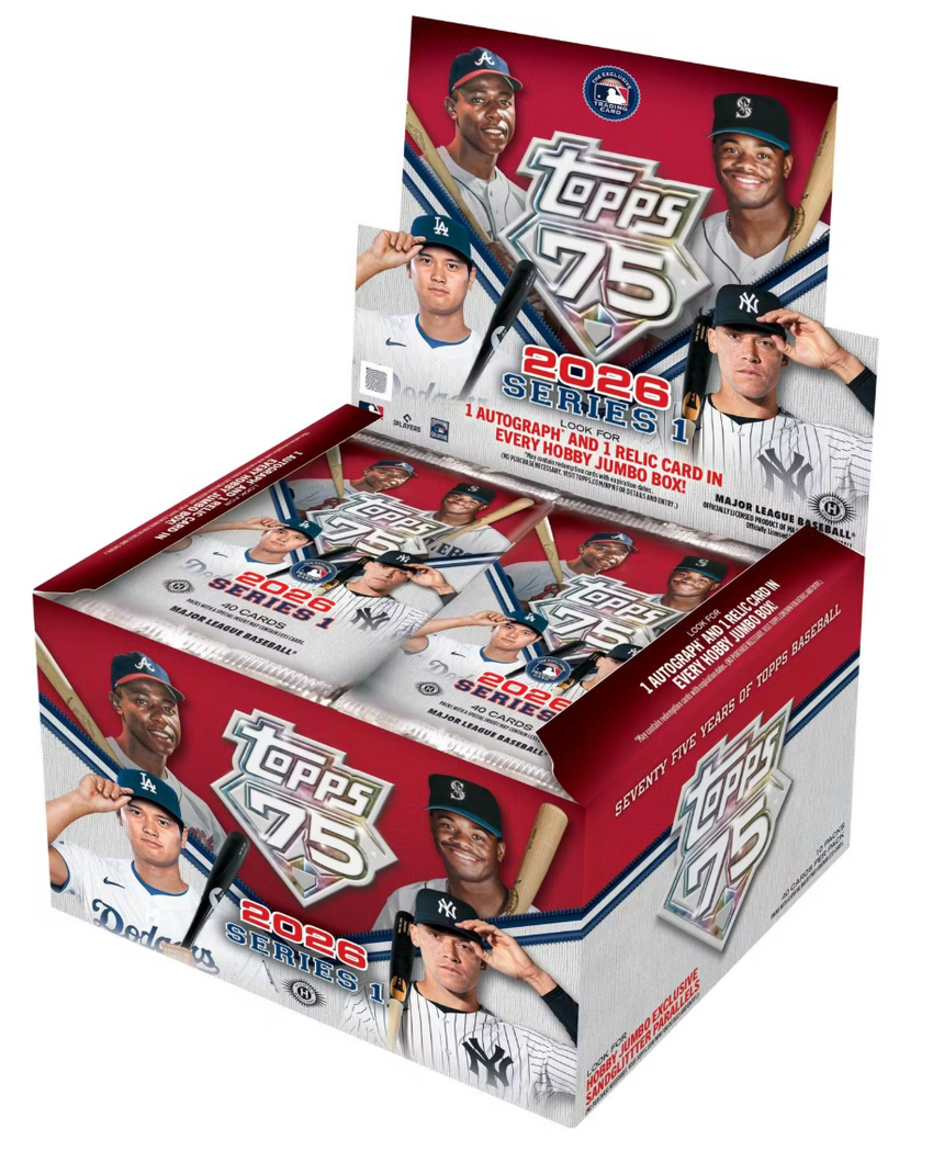 2026 Topps Series 1 Baseball Jumbo Box