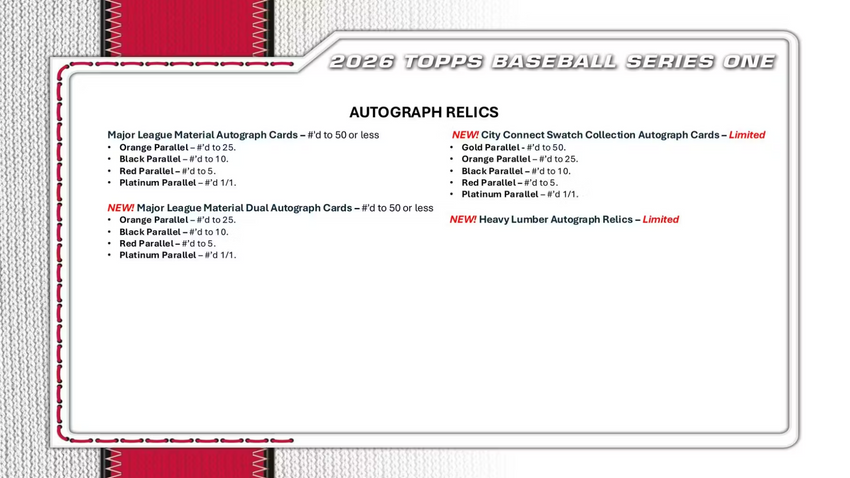 2026 Topps Series 1 Baseball 6-Pack Blaster Box