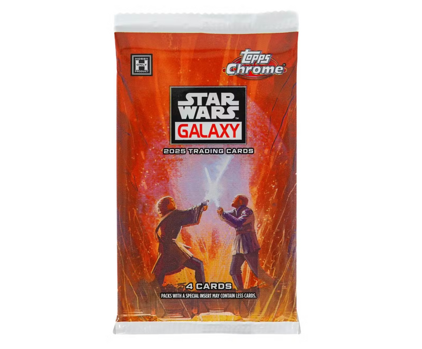 2025 Topps Star Wars Chrome Galaxy Hobby Pack