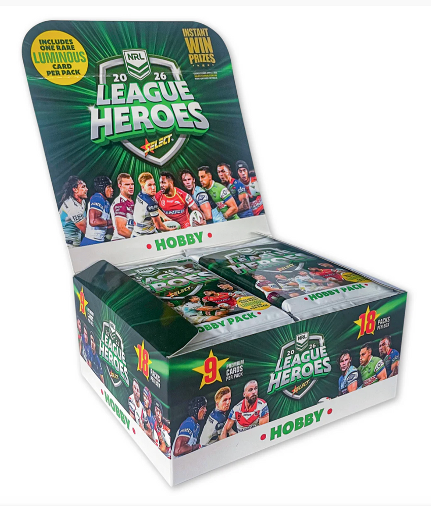 2026 NRL League Heroes Hobby Box