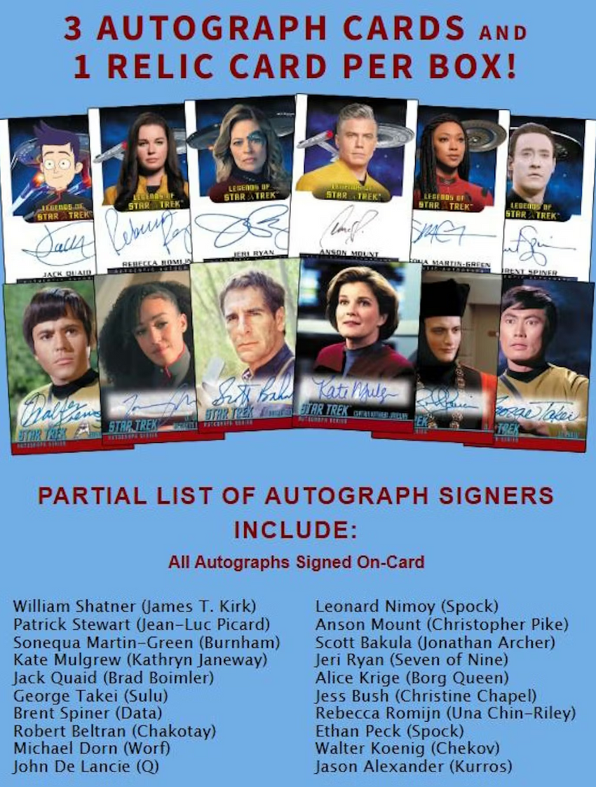 2025 Rittenhouse Star Trek Connections Hobby Pack