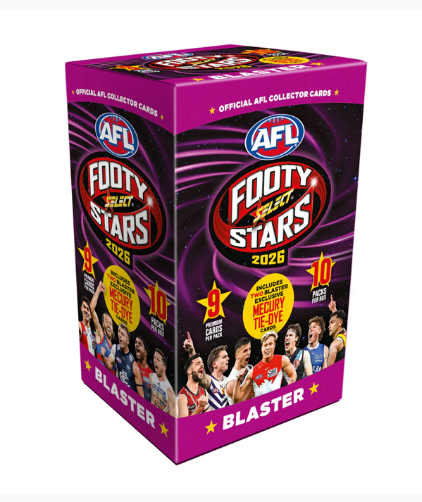 2026 AFL Footy Stars Blaster Box