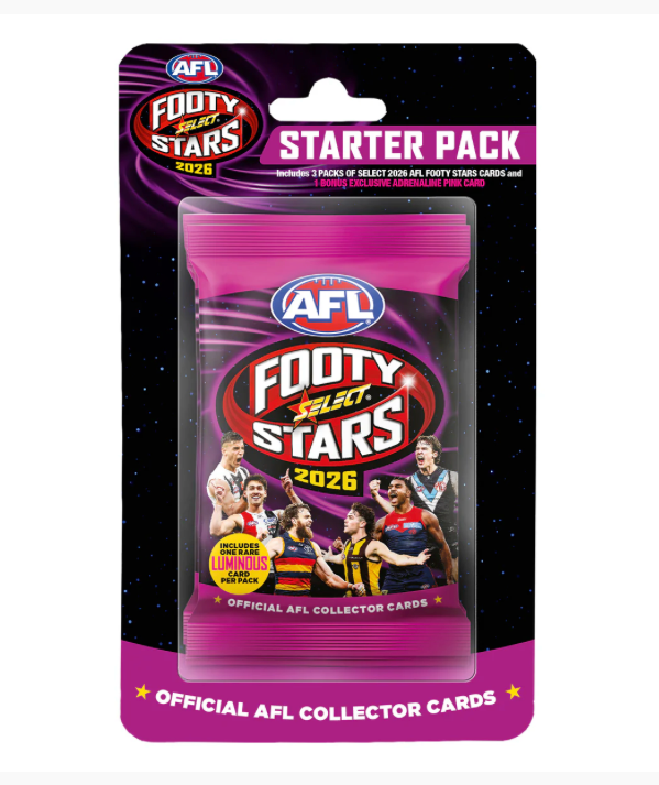 2026 Select AFL Footy Stars Starter Pack