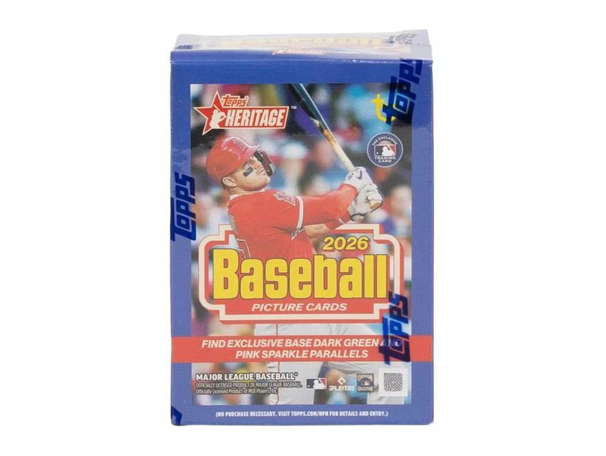 2026 Topps Heritage Baseball Blaster Box