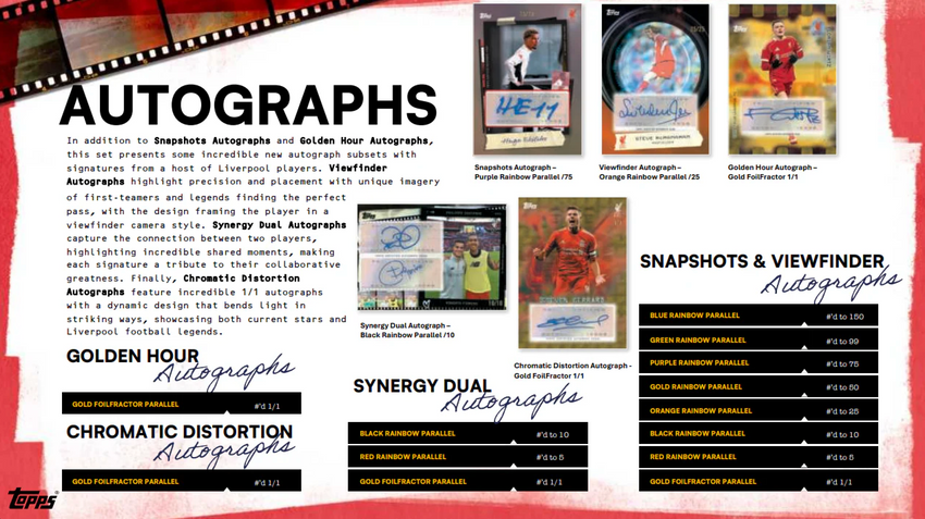 2025-26 Topps Focus Liverpool Soccer Hobby Box