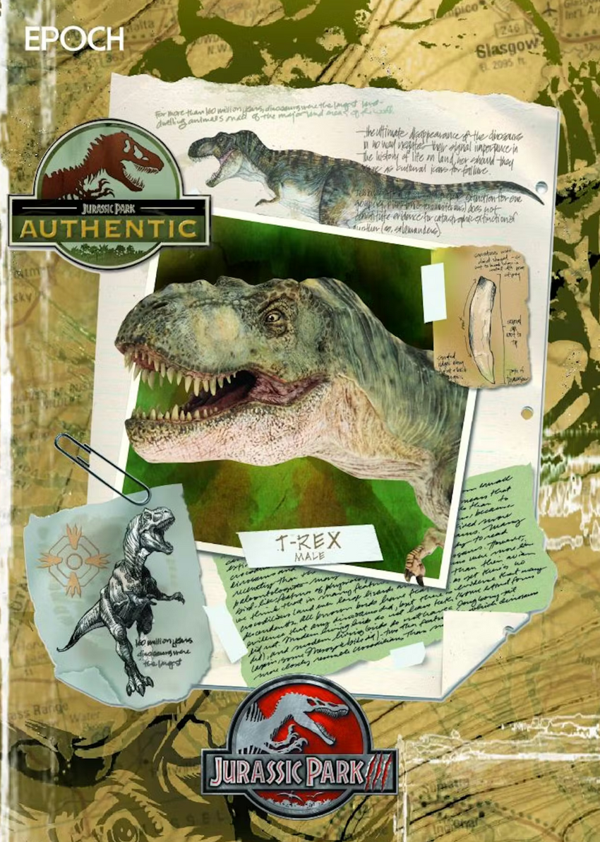 2026 Epoch Jurassic World Signature Collection Hobby Box