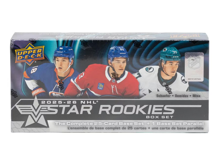 2025-26 Upper Deck NHL Star Rookies Hockey Box Set