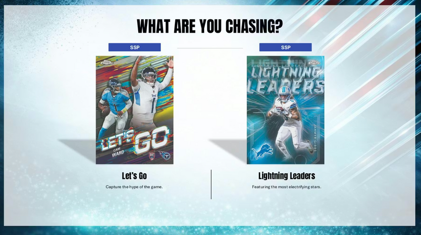 2025 Topps Chrome Football Mega Box