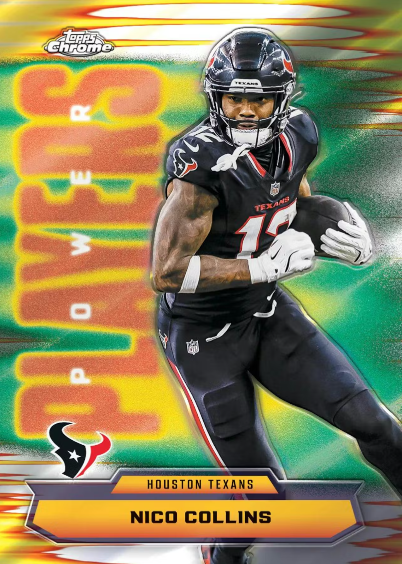 2025 Topps Chrome Football Mega Box