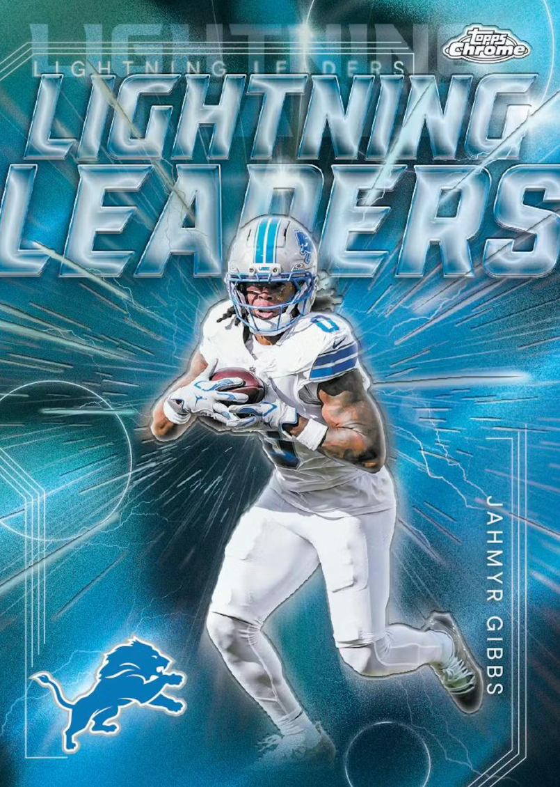 2025 Topps Chrome Football Mega Box