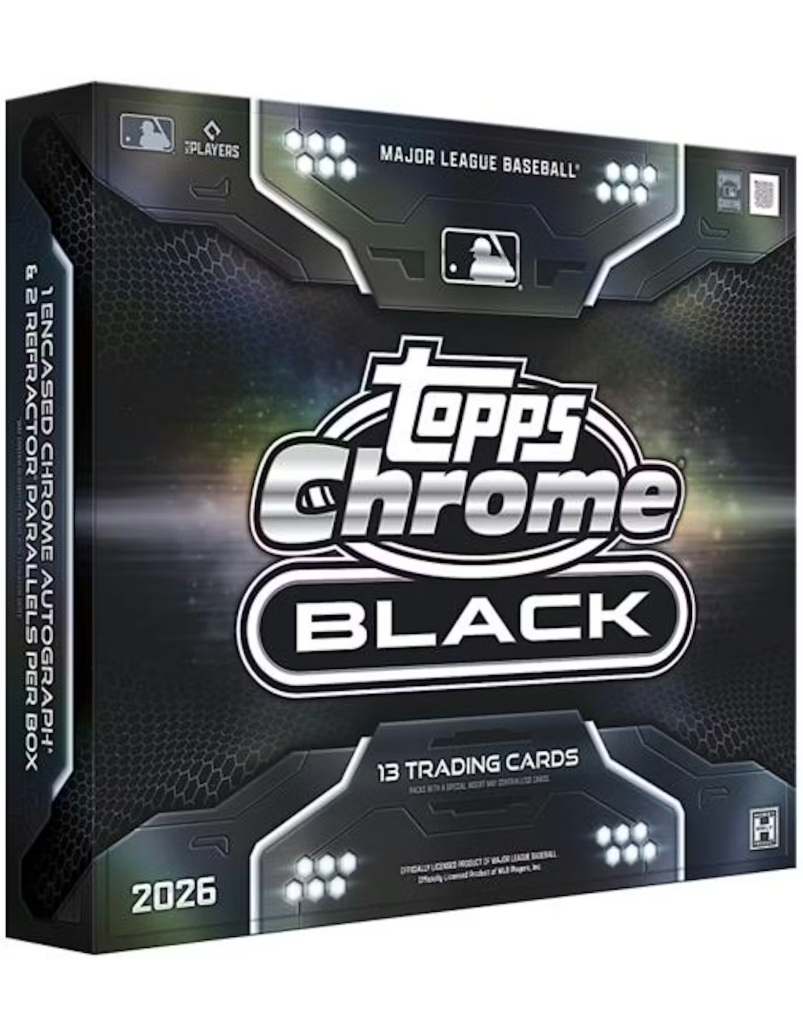 2026 Topps Chrome Black Baseball Hobby Box