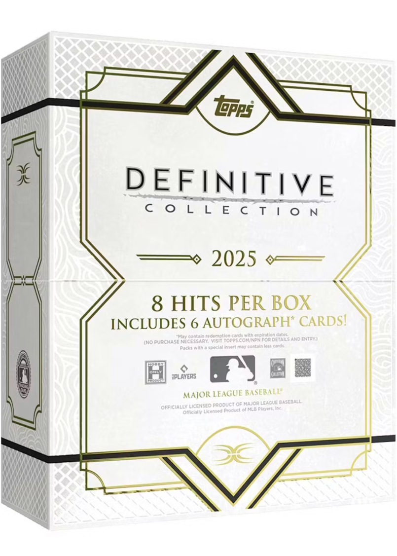 2025 Topps Definitive Collection Baseball Hobby Box