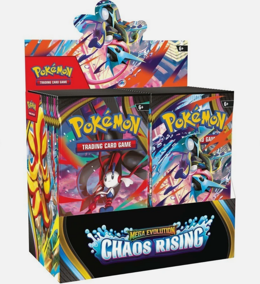 Pokemon TCG ME04 Mega Evolution - Chaos Rising Booster Box