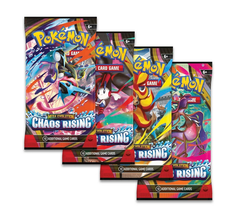Pokemon TCG ME04 Mega Evolution - Chaos Rising Booster Pack