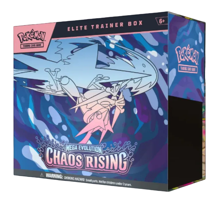 Pokemon TCG ME04 Mega Evolution - Chaos Rising Elite Trainer Box
