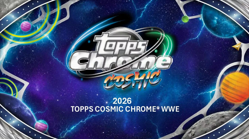 2026 WWE Cosmic Chrome Hobby 3 Box Opening - #32402・Random Wrestler (Release Day)