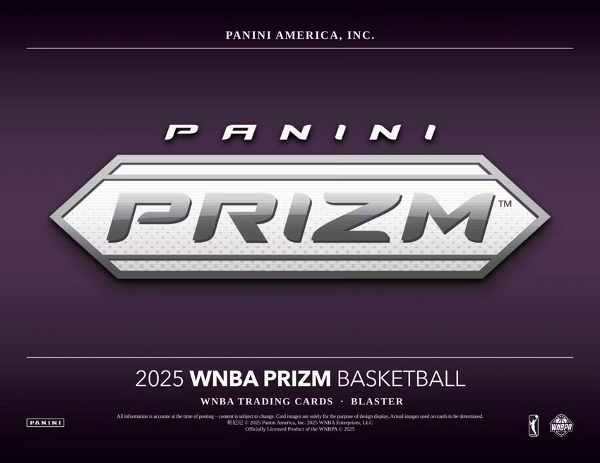 2025 Panini Prizm WNBA Basketball Blaster Box
