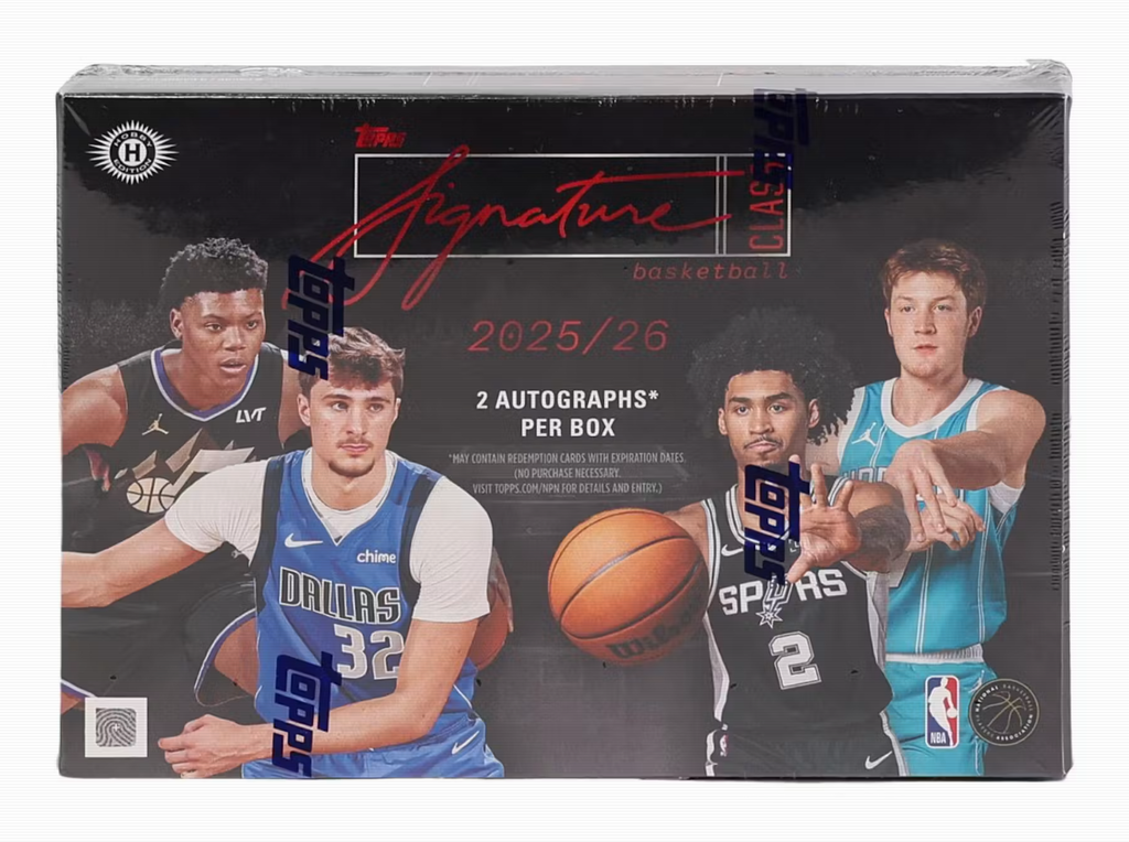 2025-26 Topps Signature Class Basketball Hobby Box – Cherry Collectables