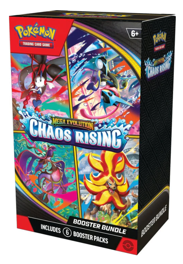 Pokemon TCG ME04 Mega Evolution - Chaos Rising Booster Bundle-Cherry Collectables