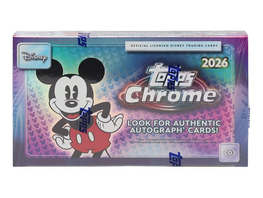 2026 Topps Disney Chrome Hobby Box (Pre Order)