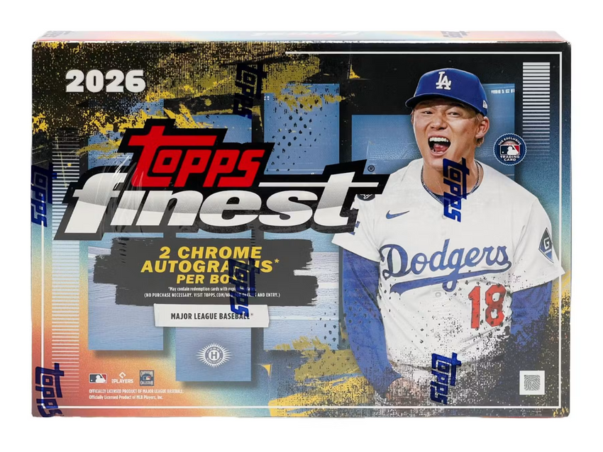 2026 Topps Finest Baseball 1 Box Opening - #32826・Team Based  (Jul 17 4pm)