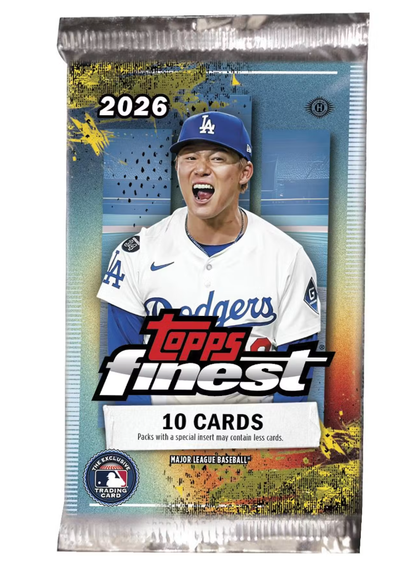 2026 Topps Finest Baseball Hobby Box (Pre Order)